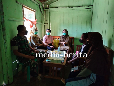 Deteksi Dini Babinsa Bersama Perangkat Desa,Dinas Kesehatan Melaksanakan Tracer