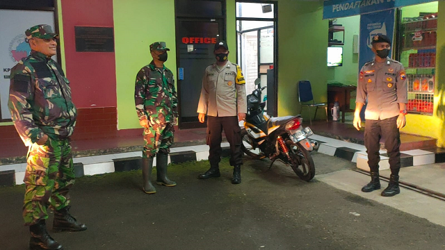 Babinsa Bersama Bhabinkamtibmas Bersinergi