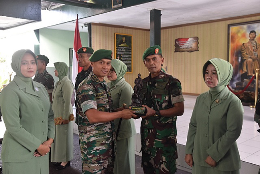 Dandim Banjarnegara Pimpin Sertijab Perwira Dan Pelepasan Prajurit yang MPP