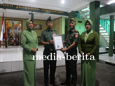 Dandim 0704 Banjarnegara Pimpin Acara Korp Raport Sertijab Danramil Dan Anggota Purna Tugas