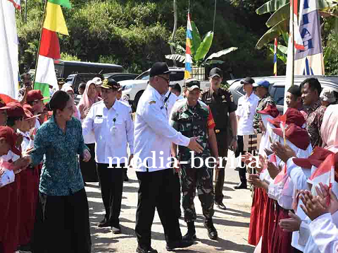 Proyek Utama TMMD Sengkuyung Pembangunan Jembatan dan Rabat Beton