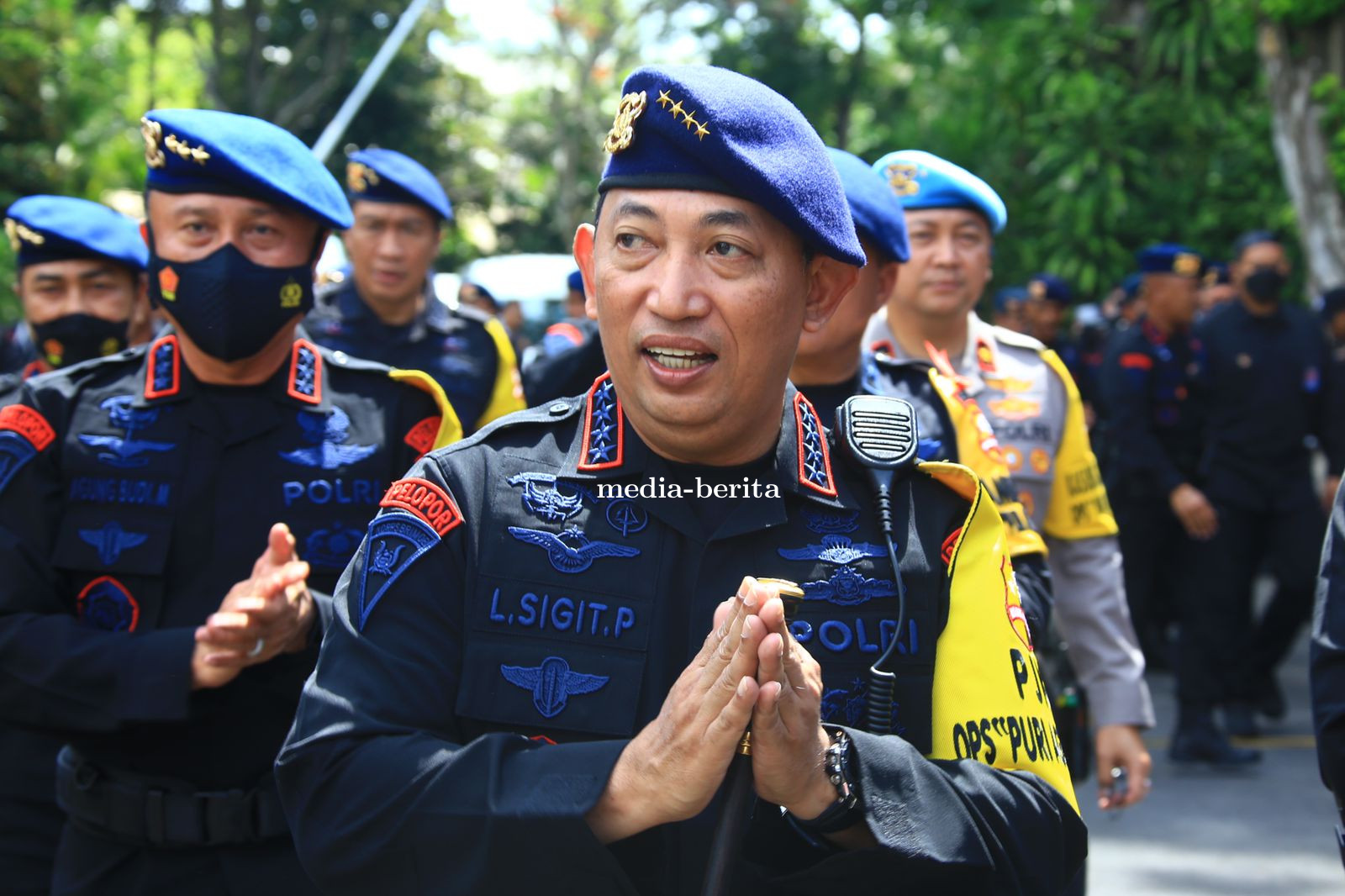 Rayakan HUT Brimob ke-77, Kapolri: Semoga Sukses Mengamankan KTT G20.