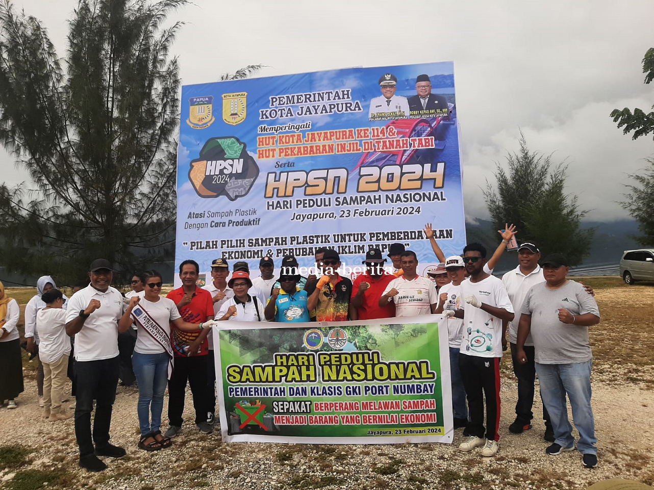 Hari Peduli Sampah Nasional Kasdim Jayapura Ajak Semua Pihak Jadikan Kebersihan Sebagai Gaya Hidup