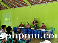 Danramil Menghadiri Sosialisasi Kementan Tahun 2022