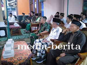 Babinsa Menghadiri Peringatan Maulid Nabi Besar Muhammad SAW 1444 H