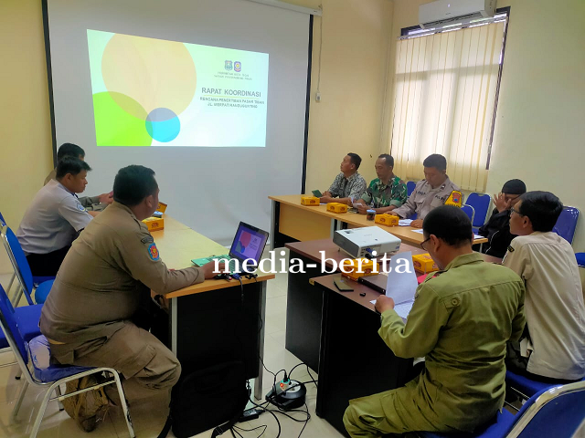 Danramil Tegal Selatan Kodim Tegal Hadiri Rakor Penertiban Pasar Tiban