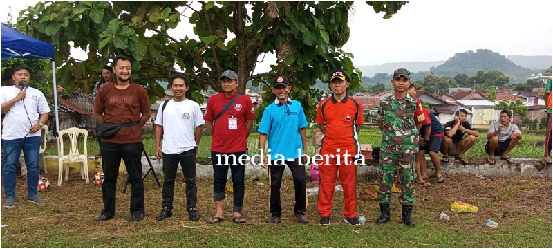 Danramil Lebaksiu Hadiri Pembukaan Turnamen Sepak Bola