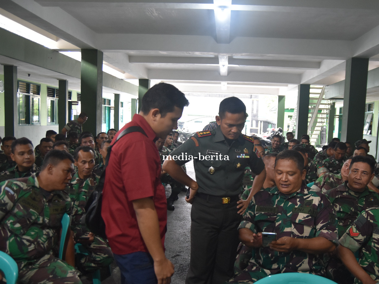 Dandim Banjarnegara Gelar Jam Komandan Ajak Prajurit Jauhi Judi Online