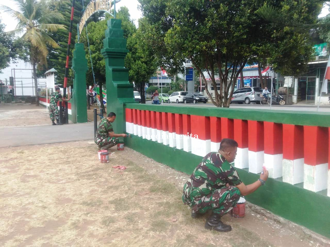 Pernak-pernik Merah Putih Koramil 08 Bumiayu
